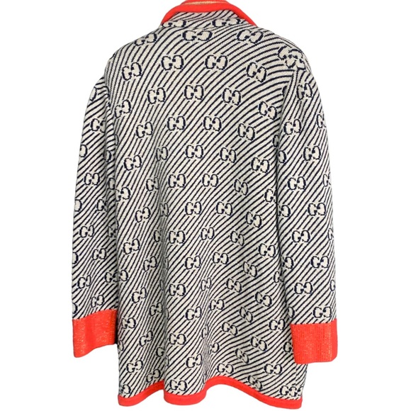 GUCCI *Like New* Wool Logo Jacket - Picture 8 of 14